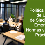 Política y Guía de Uso de Slack en la Empresa: Normas y Mejores Prácticas