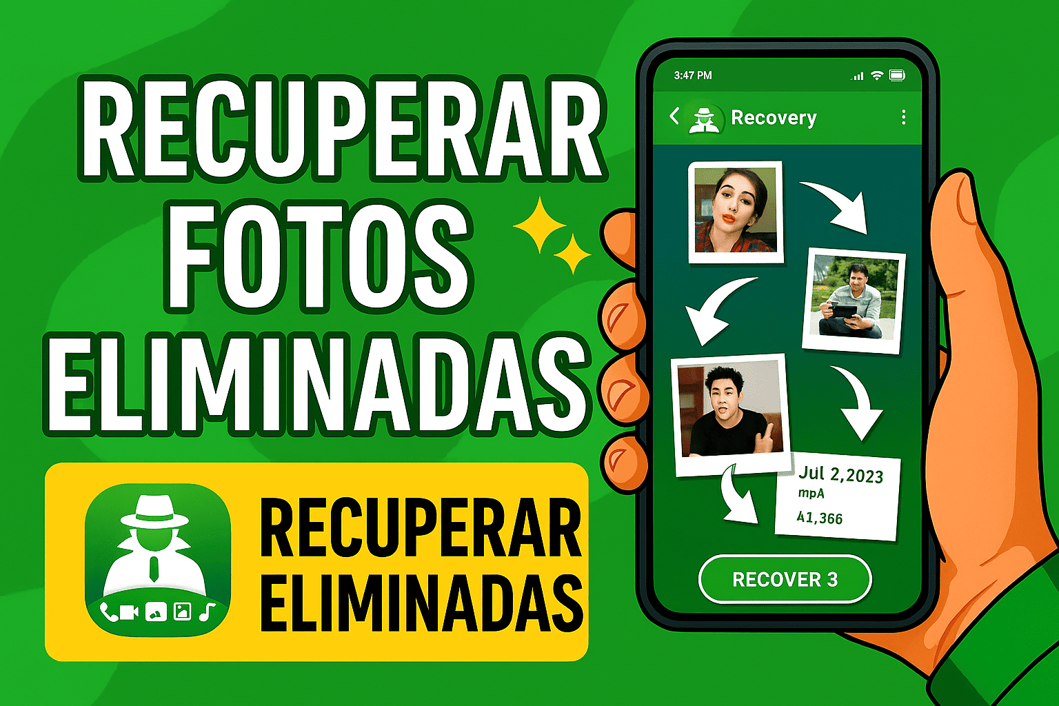 recuperar fotos borradas en Android