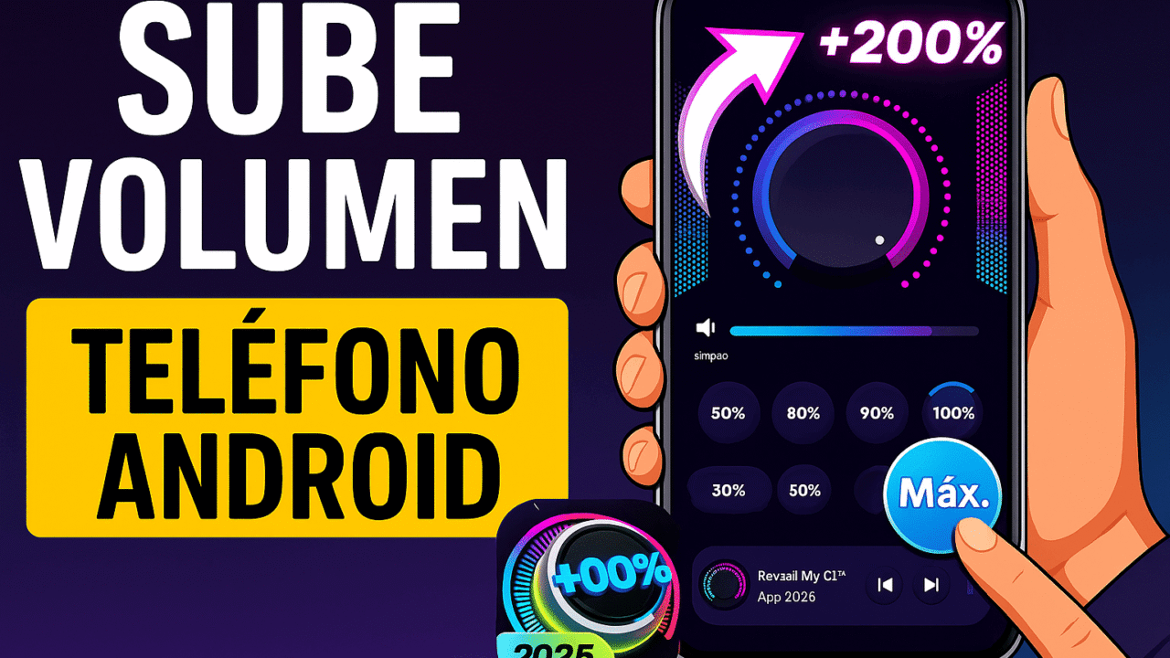 subir volumen