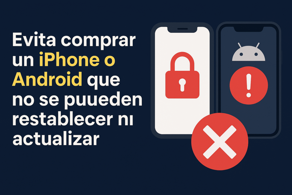 móvil sin actualizaciones