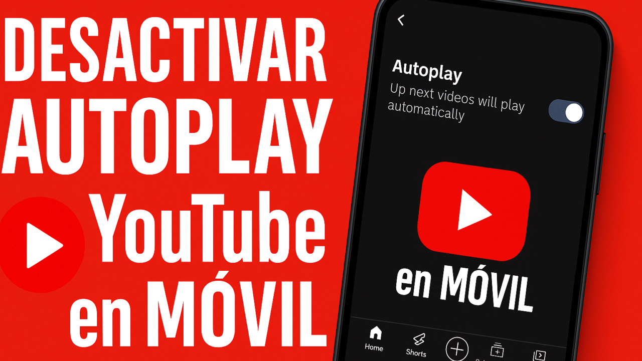 desactivar reproduccion automatica youtube movil