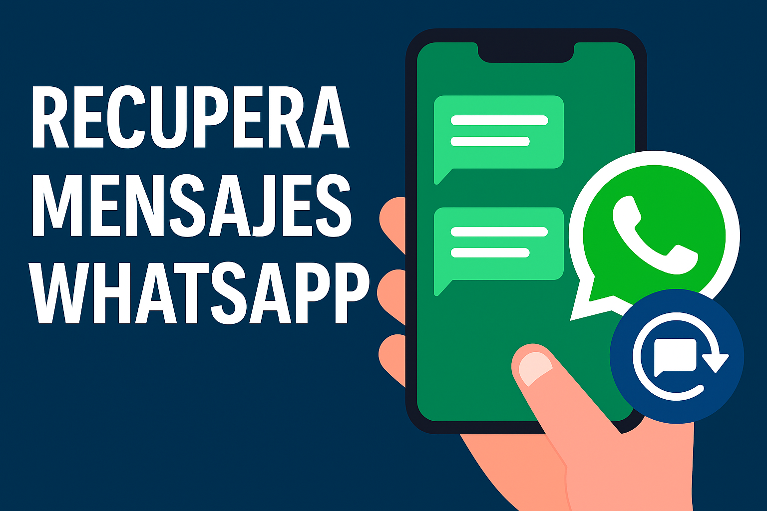 recuperar mensajes borrados de WhatsApp