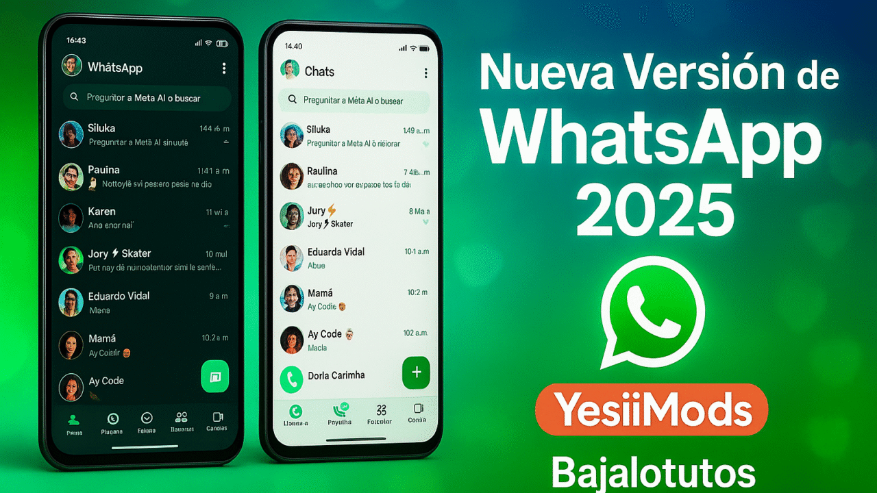 nueva versión de WhatsApp 2025